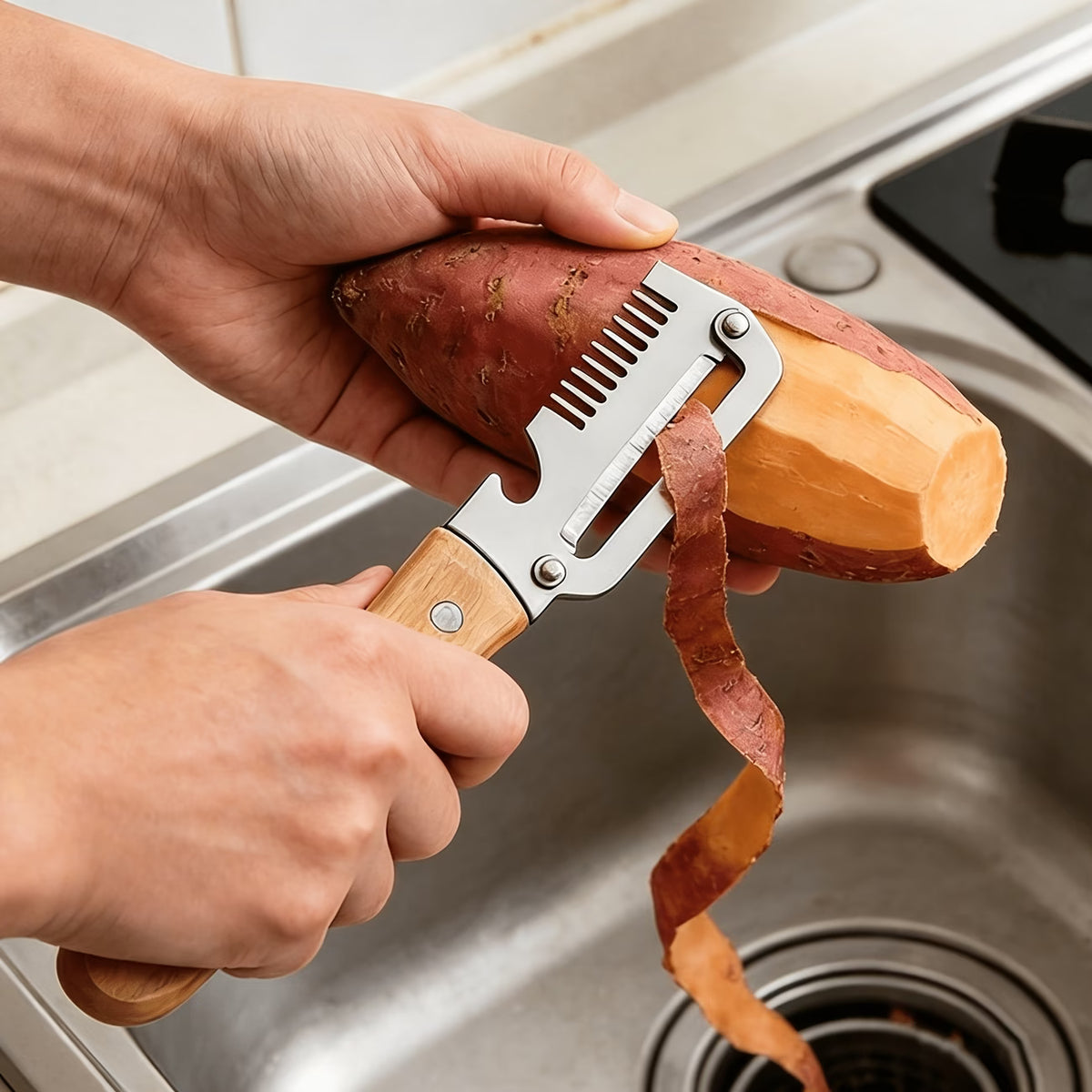 Premium 3-in-1 Peeler Knife