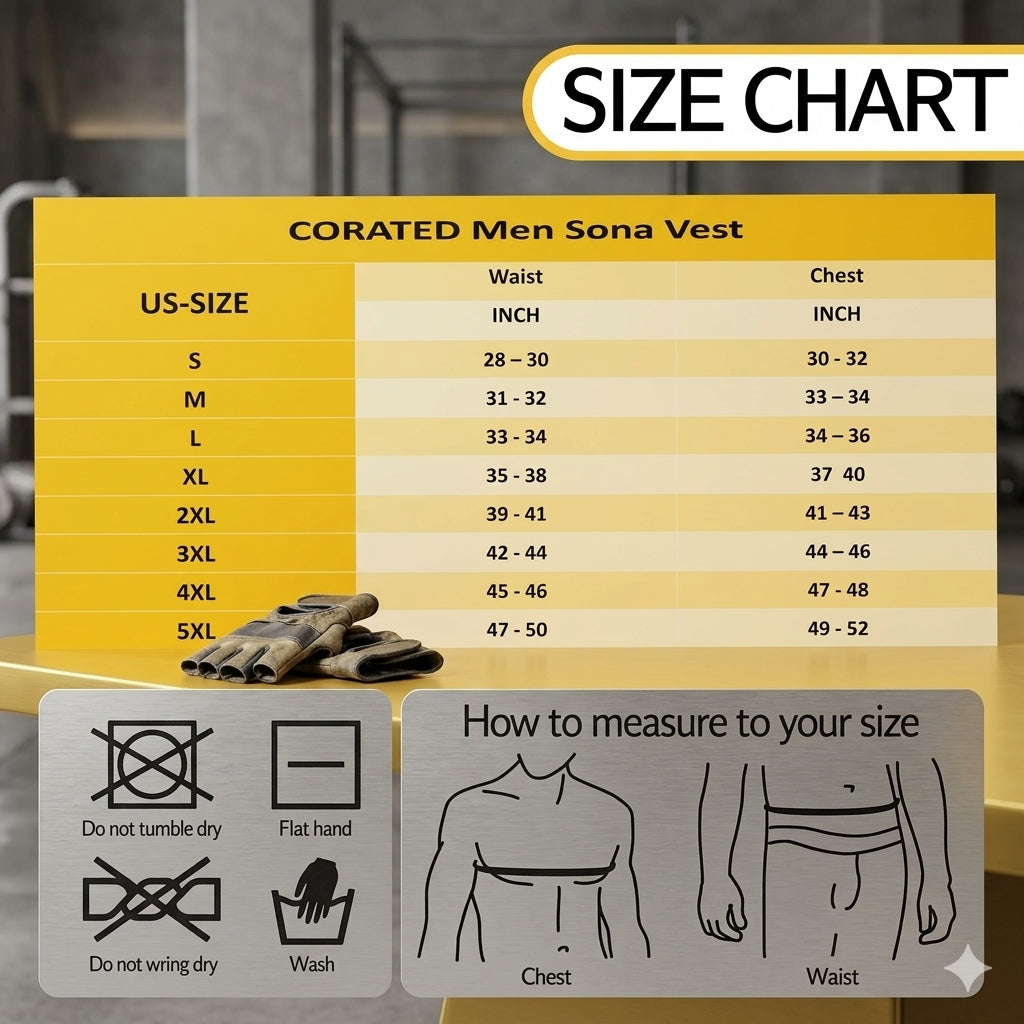 Men’s Double Belt Body Shaper Sweat Vest