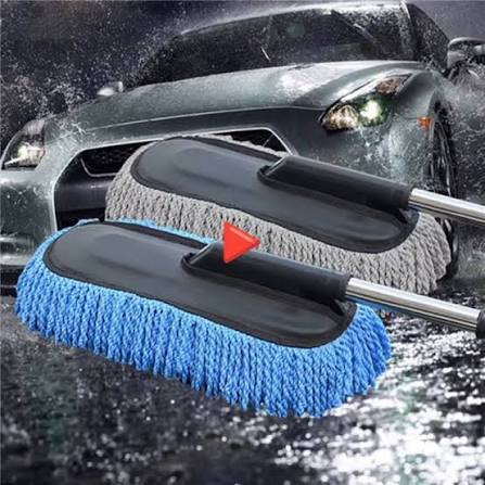 🌟 Premium Telescopic Microfiber Car Duster 🧼