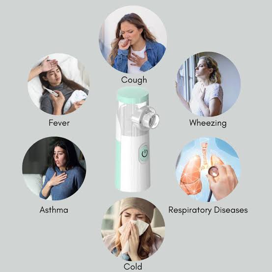 Portable Face Mist Medical Nebulizer - (IMPORTED)