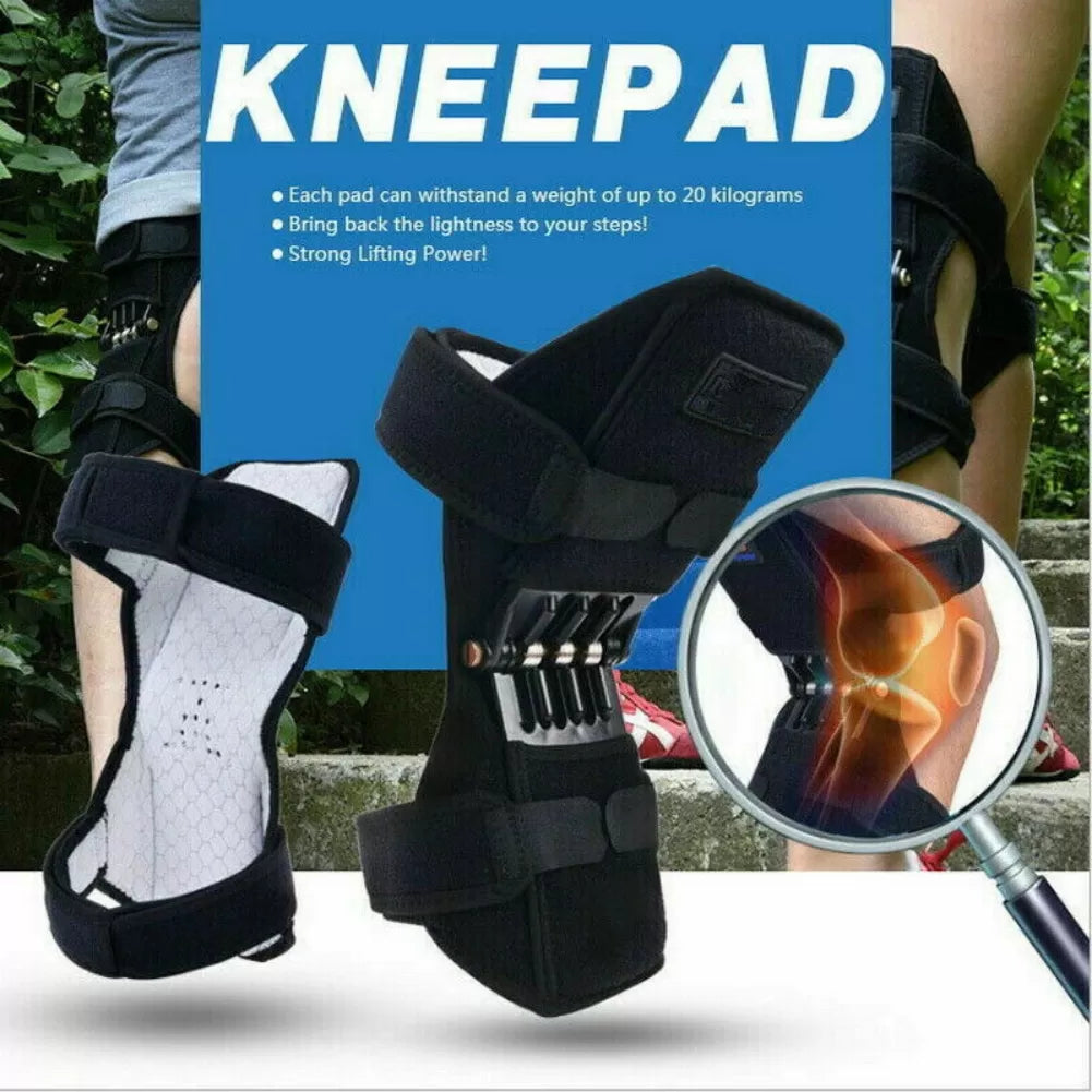 Power Knee Support Spring Knee Booster Joint Support Knee Protection Pads for Women and Men