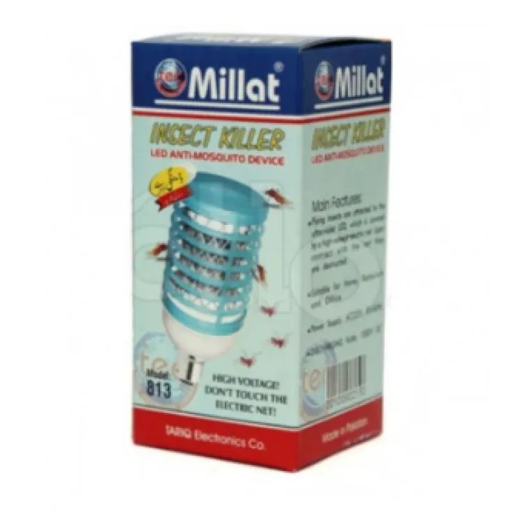 Millat insect killer Bulb with blue LED light is the quality Electric mosquito killer Lamp