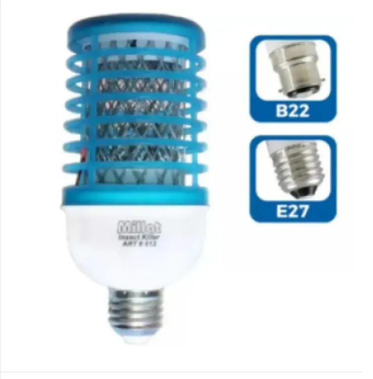 Millat insect killer Bulb with blue LED light is the quality Electric mosquito killer Lamp