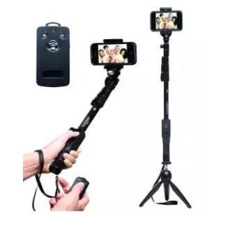 Original YT 1288 Bluetooth Selfie Stick Extendable Handheld Monopod Tripod YT 1288 Portable Holder for Cameras and Phones