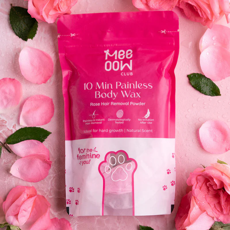 Body Hair Removal Powder Mask