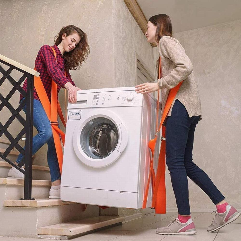 Adjustable Lifting Moving Strap Ropes Lift Cord Heavy Objects Furniture Transport Belt Move Wrist Carrying Straps Tool